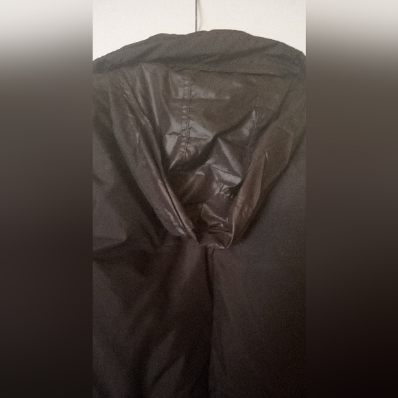 Chocolate Brown DKNY XS Jacket Gorgeous Lining, adjustable waist - Picture 10 of 11